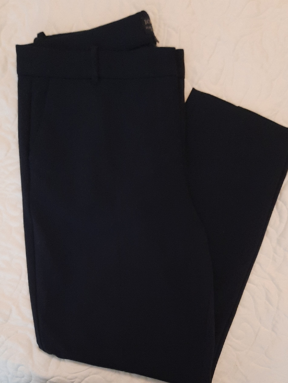 J. Crew Straight Leg Pants in Navy Blue